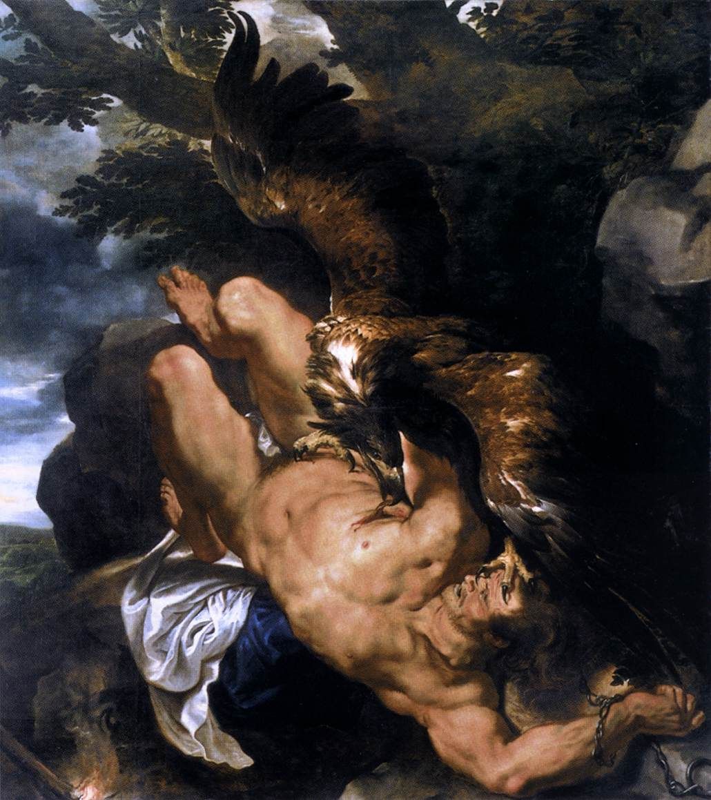 How Did Ancient Greek Art Depict Prometheus